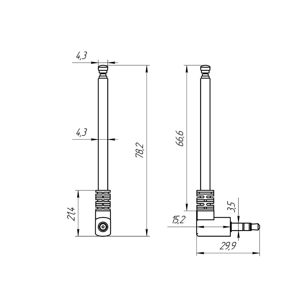 Миниатюра: Схема AST-1 D4.3mm S4 80-230mm