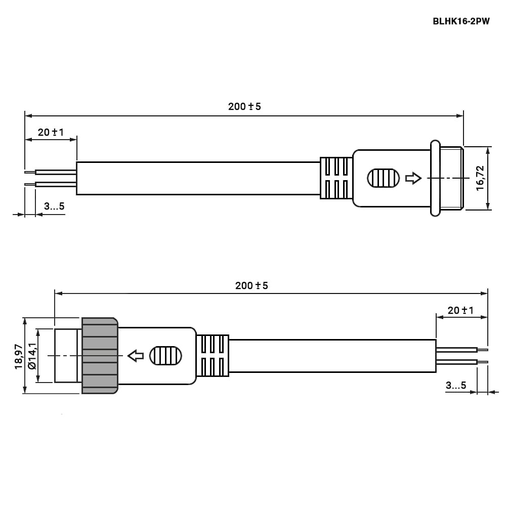 Миниатюра: Схема BLHK16-2PW