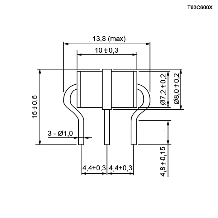 Миниатюра: Схема T63C600X (B88069X6990)