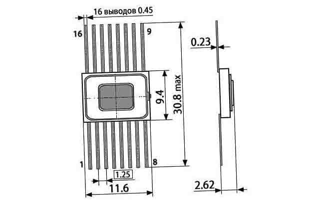 Миниатюра: Схема 537РУ1
