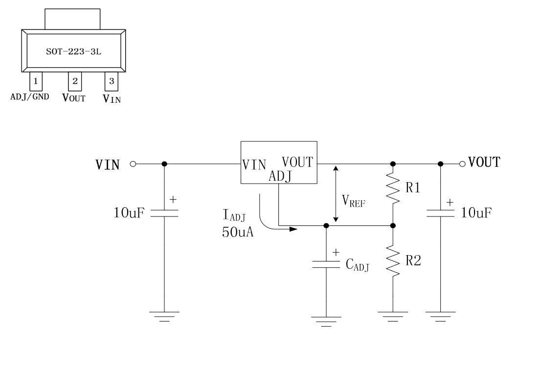 Миниатюра: Схема AMS1117-1.8