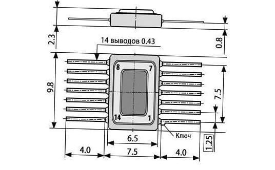 Миниатюра: Схема 2ТС622А (200*г)