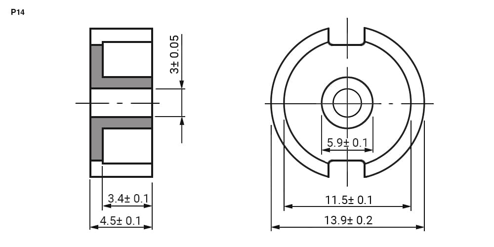 Миниатюра: Схема P14 PC40