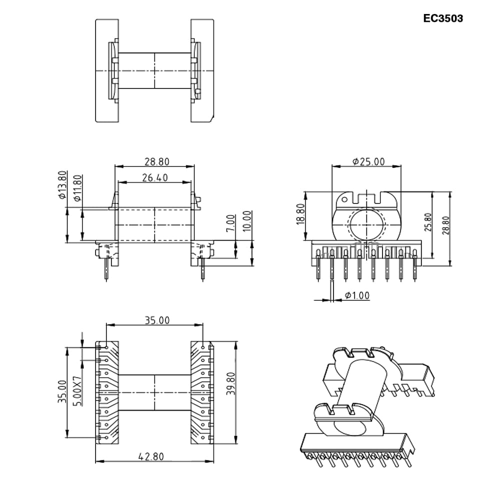 Миниатюра: Схема EC3503
