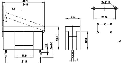 Миниатюра: Схема BLX-A (5x20 6A 250V)