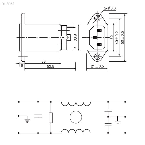 Миниатюра: Схема DL-3DZ 2
