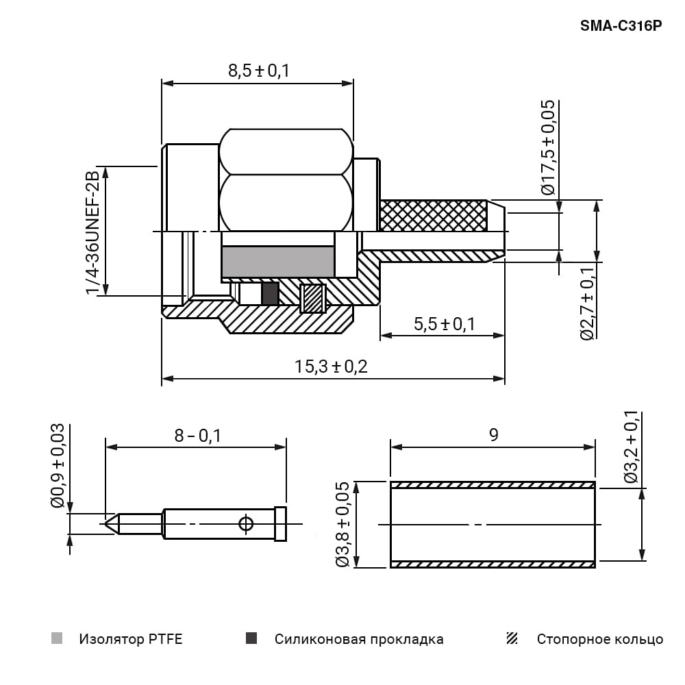 Миниатюра: Схема SMA-C316P