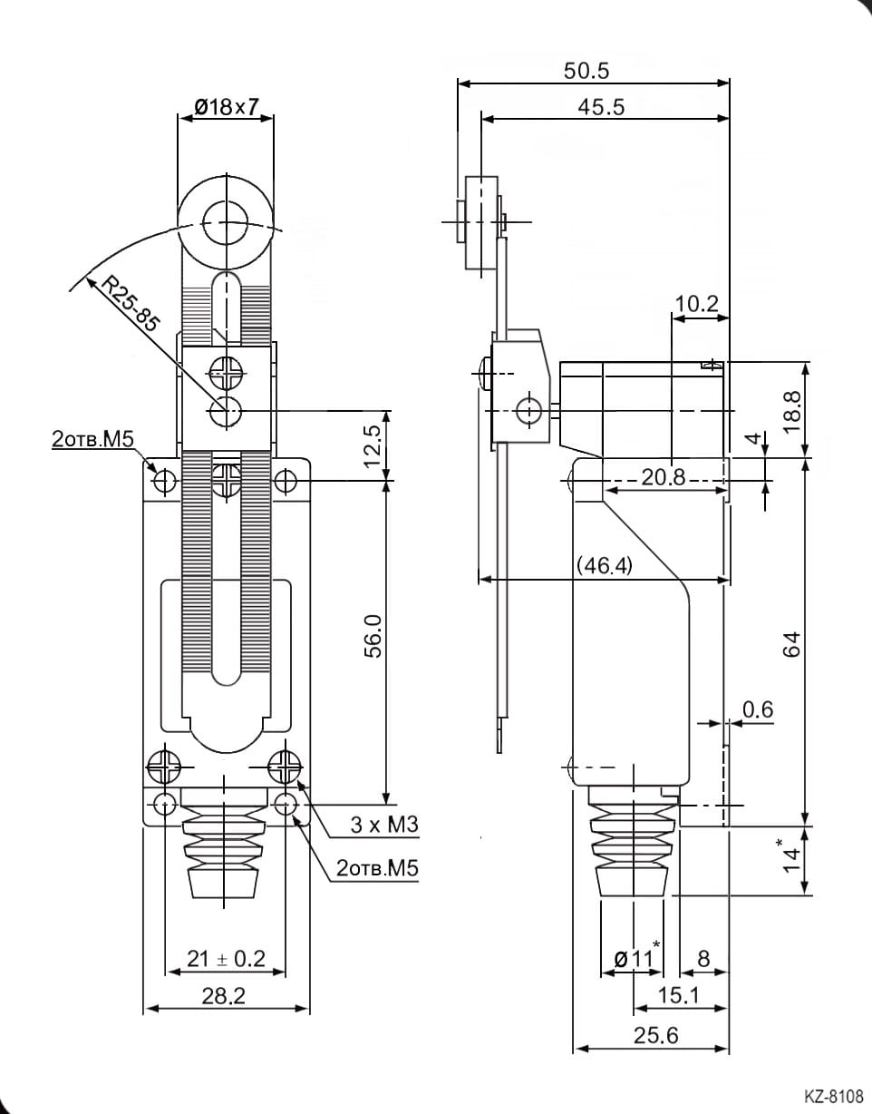 Миниатюра: Схема KZ-8108 (TZ-8108) Al 1