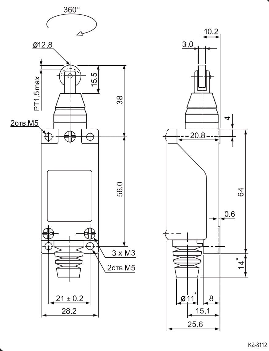 Миниатюра: Схема KZ-8112 (TZ-8112) Al 1