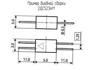 Миниатюра: Схема 2ДС523АМ