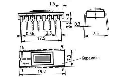 Миниатюра: Схема 565РУ3Б