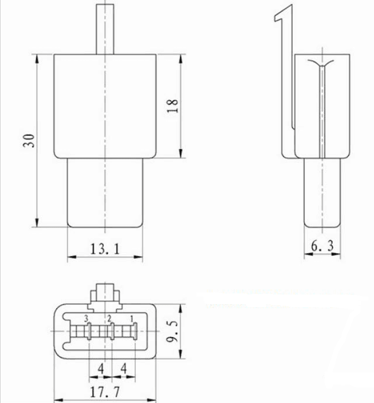 Миниатюра: Схема DJ7031A-2.8-11
