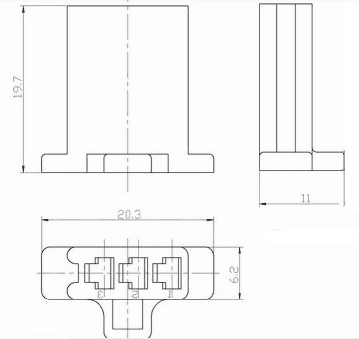 Миниатюра: Схема DJ7031A-2.8-21