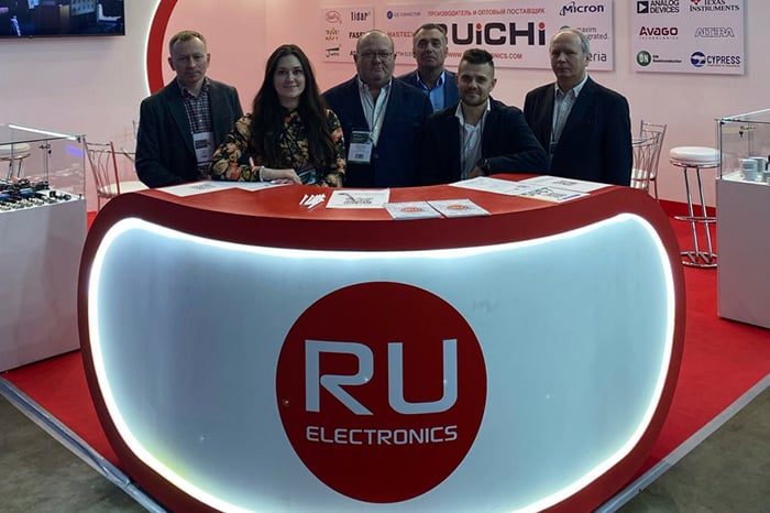 В Москве прошла 24-я международная выставка ExpoElectronica 2022! Фотоотчёт со стенда РУ Электроникс.