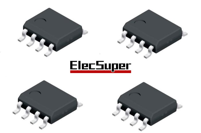 Низкоемкостная диодная защитная сборка SLVU2.8-4 бренда ElecSuper.