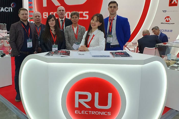 В Москве прошла 25-я международная выставка ExpoElectronica 2023! Фотоотчёт со стенда РУ Электроникс.
