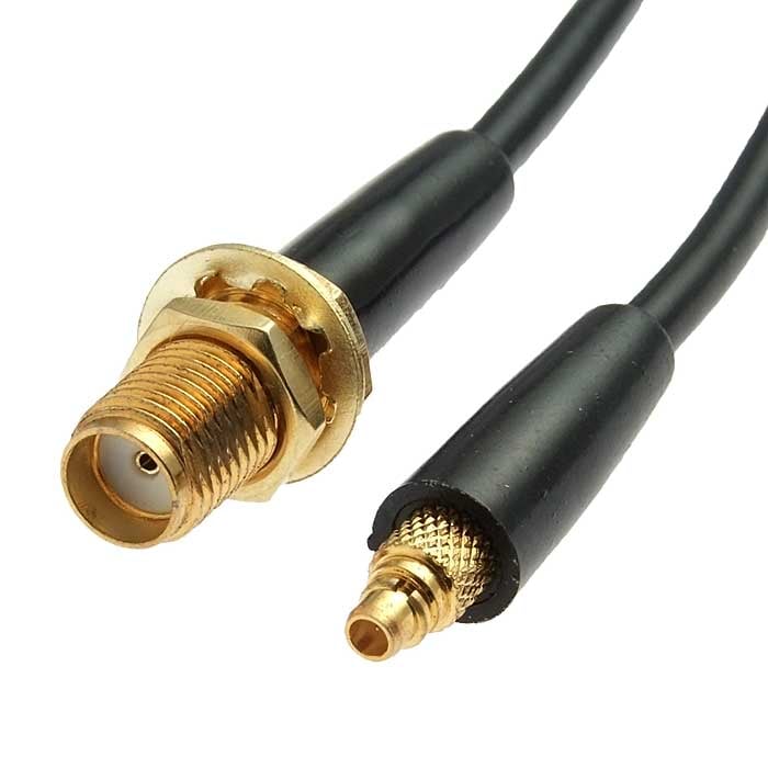 MMCX-M/SMA-F RG-174U 15CM