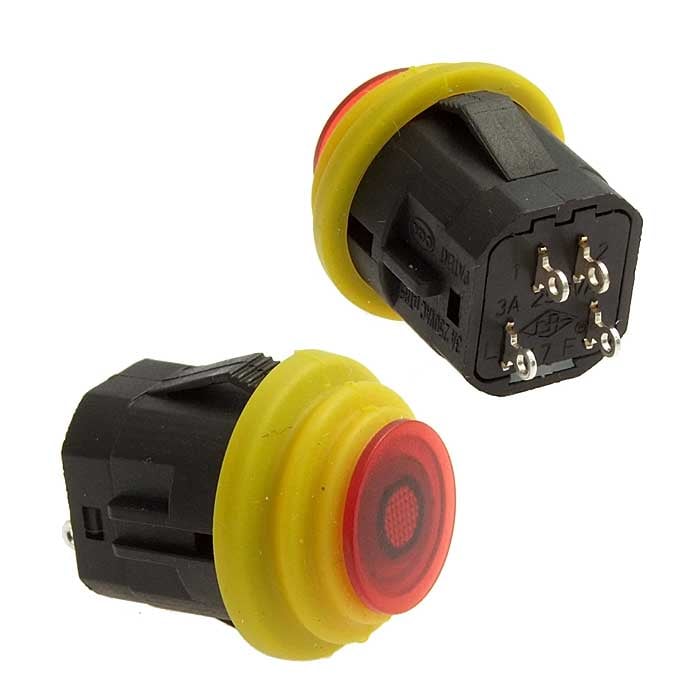 SB572 IP65 on-(off) ф16mm 3A/250V