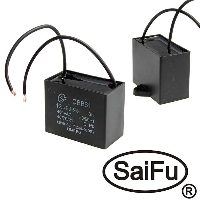 CBB61 12UF 450V (SAIFU)