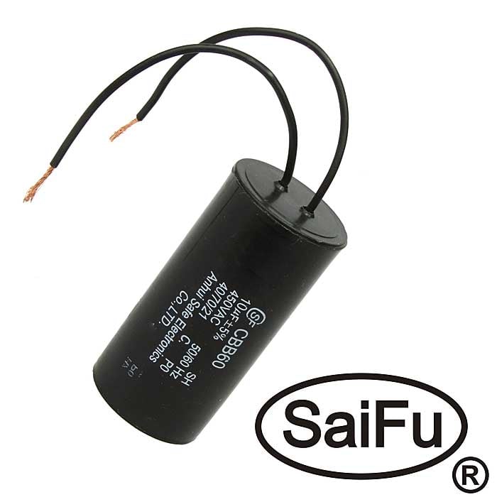 CBB60 10uF 450V WIRE (SAIFU)