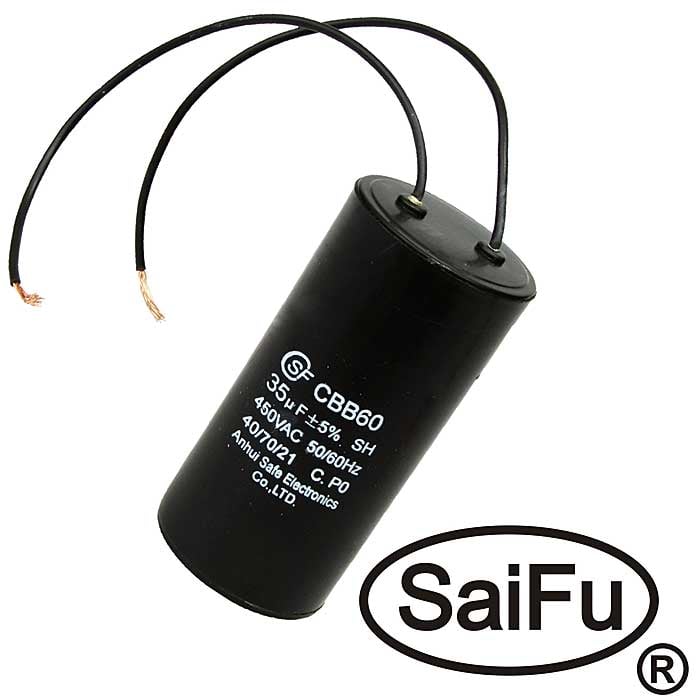CBB60 35uF 450V WIRE (SAIFU)