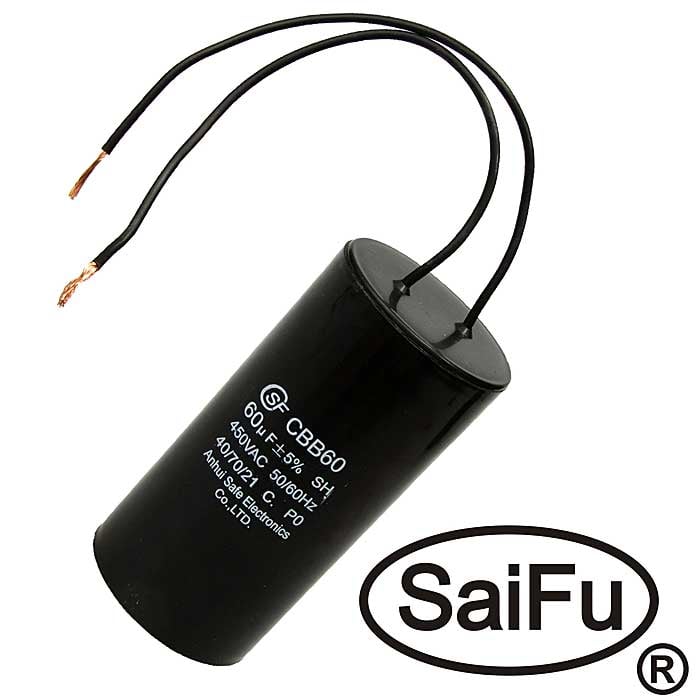 CBB60 60uF 450V WIRE (SAIFU)