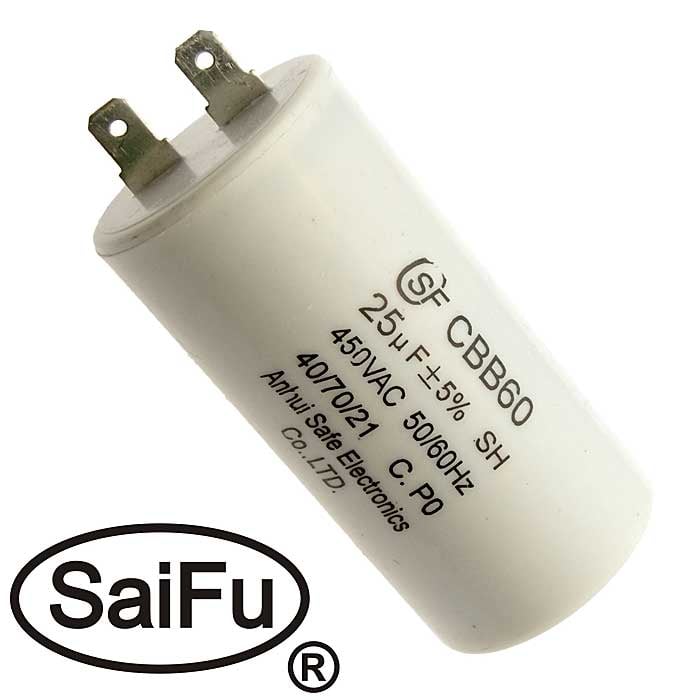 CBB60 25uF 450V (SAIFU)