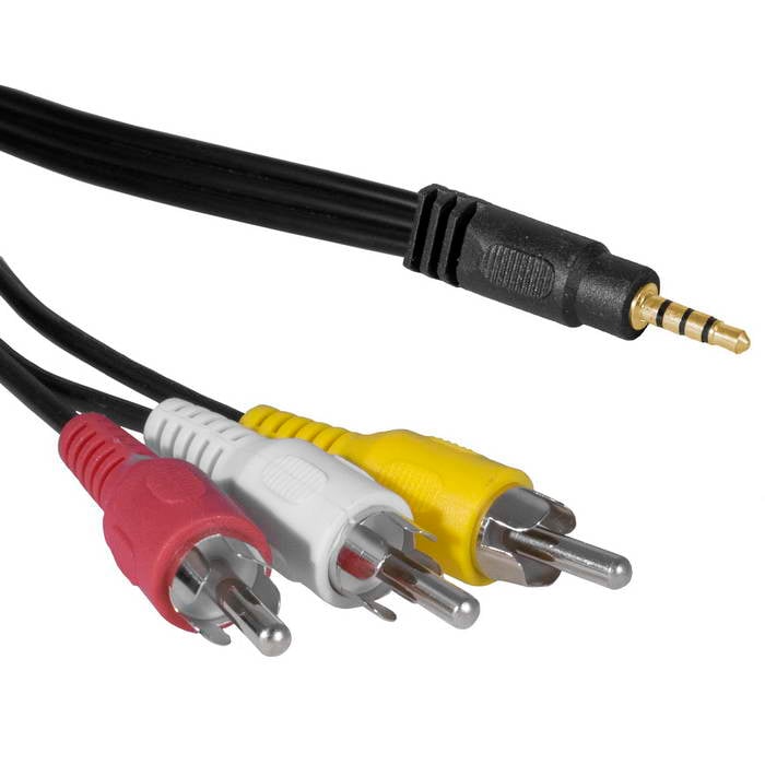 Stereo 3,5 mm - 3 RCA B 3m