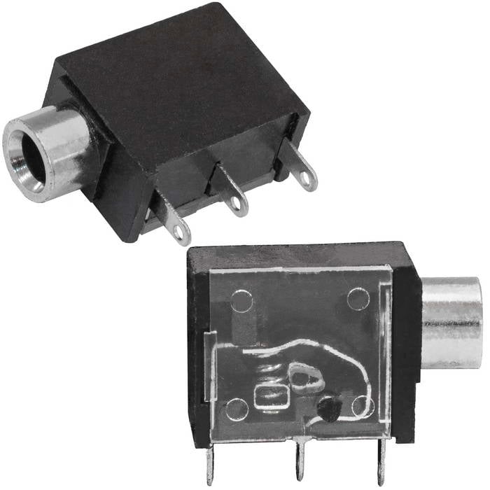CKX3-3.5-06 гнездо на плату