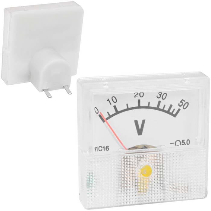 Вольтметр 50В (40х40)