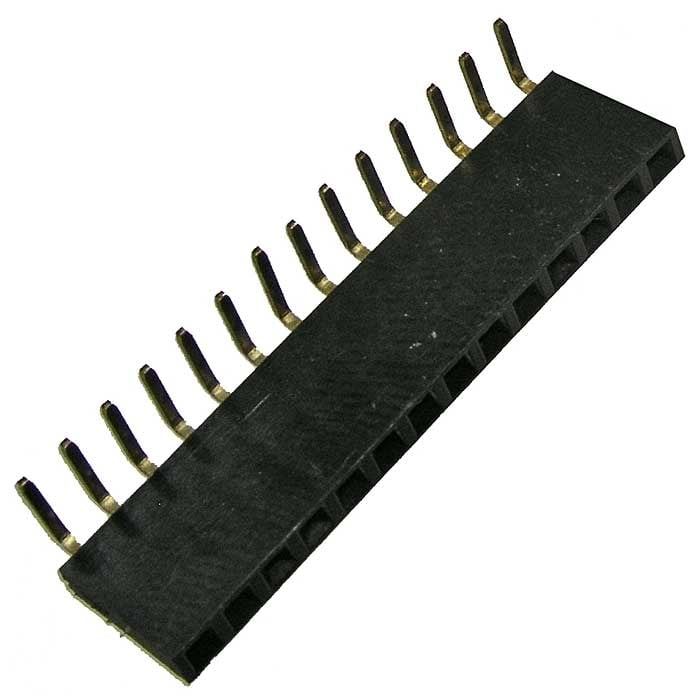 PBS-1x14R (PBS-14R)шаг 2.54 мм