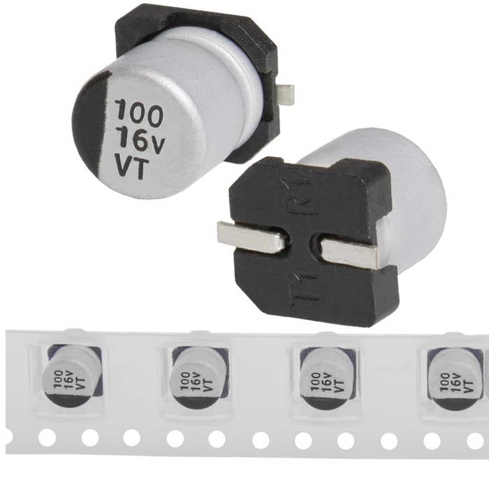 100 uF 16 V 105C 6.3*5.4 VT