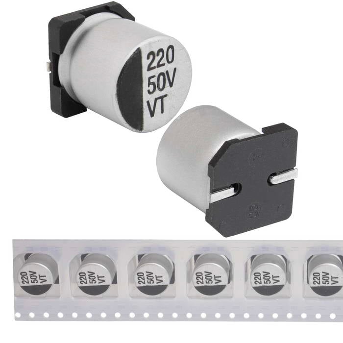 220 UF 50 V 105C 10*10.5 VT
