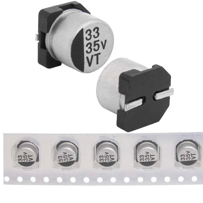 33 uF 35 V 105C 6.3*5.4 VT
