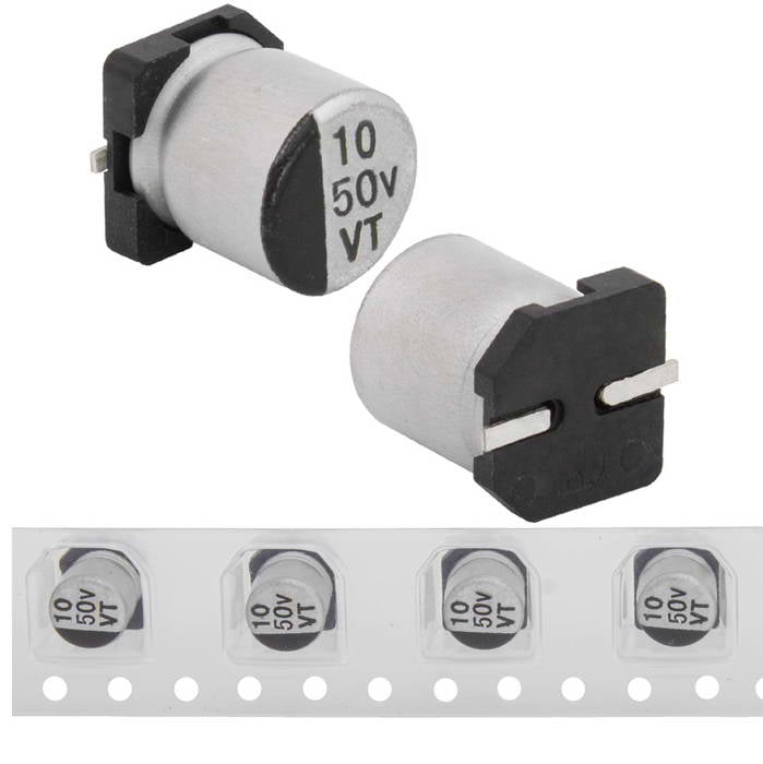 10 uF 50 V 105C 5*5.4 VT