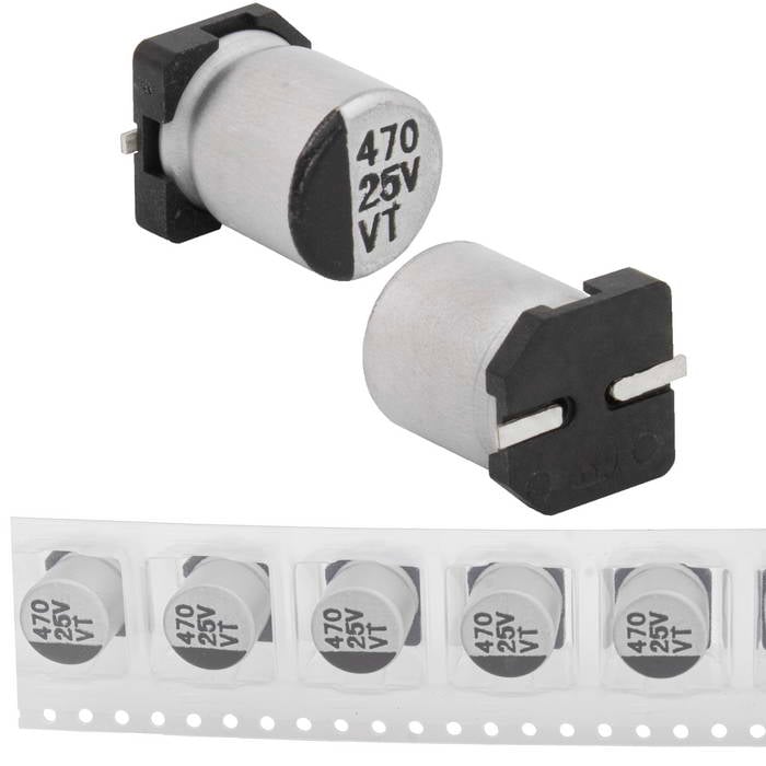 470 uF 25 V 105C 10*10.5 VT