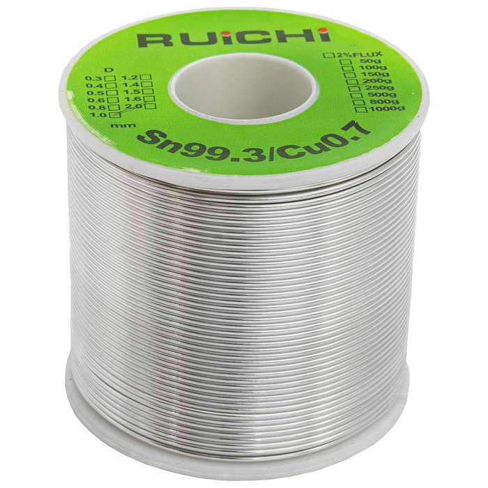 Sn99.3/Cu0.7 d1.0mm 250g