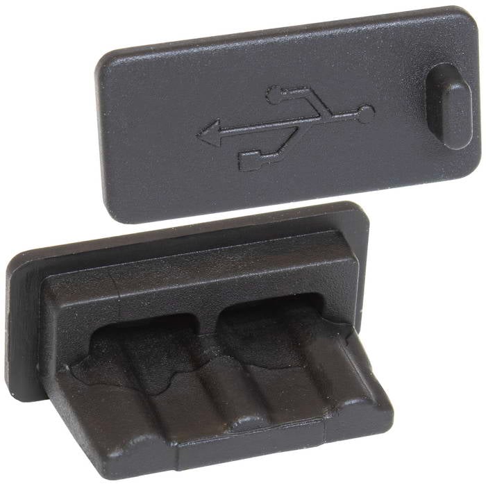 Rubber plug USB 01 blac