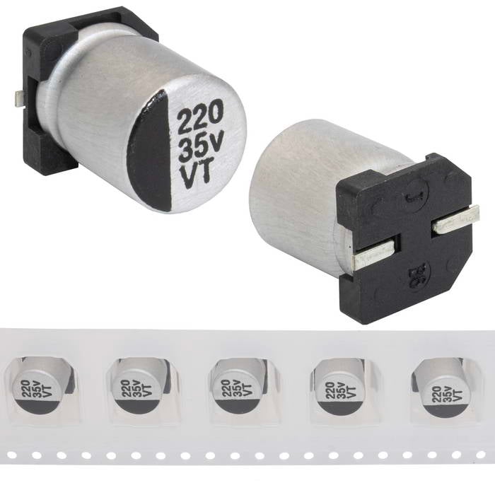 220 uF 35 V 105C 8*10.5 VT