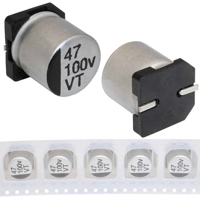47 uF 100 V 105C 10*10.5 VT