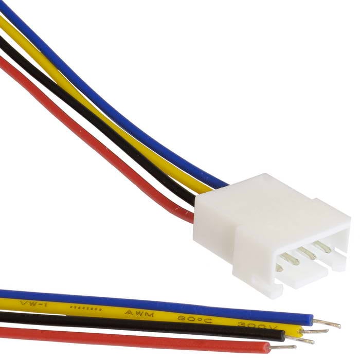 1007 AWG26 2.54mm C3-04M RBYB