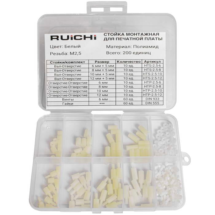 KIT-M2.5-200P-WHT