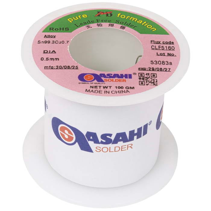 Sn99.3/CU0.7 d0.5mm 100g ASAHI