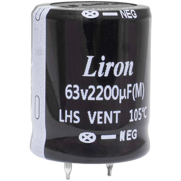 2200 UF 63V 105*C 22*35 Liron