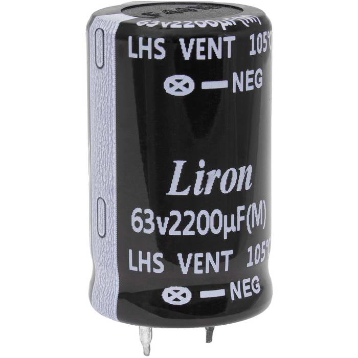 2200 UF 63V 105*C 25*30 Liron