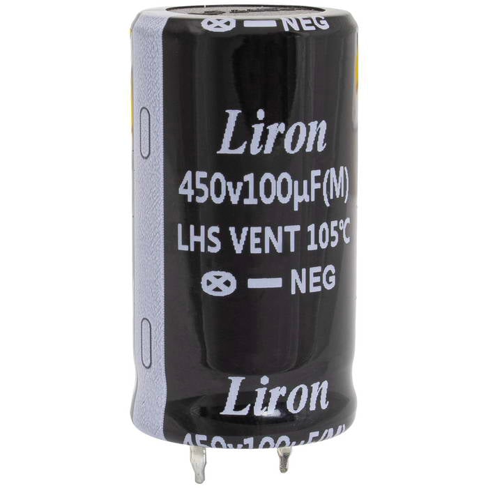 100 UF 450V 105*C 22*40 Liron