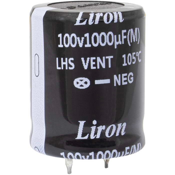 1000 UF 100V 105*C 25*30 Liron