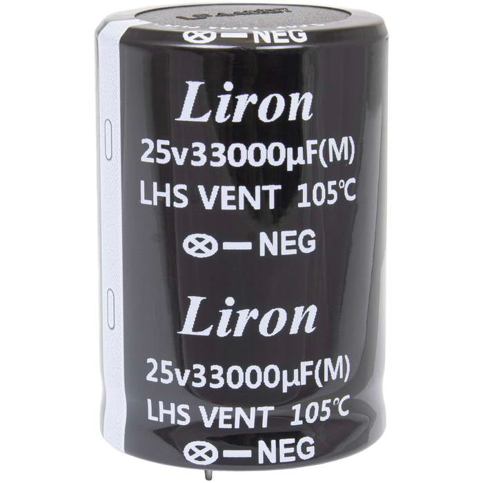 33000 UF 25V 105*C 35*50 Liron
