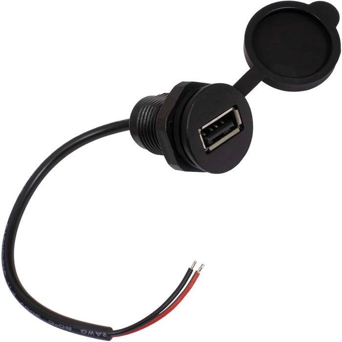 USB-2Pin M18 cap