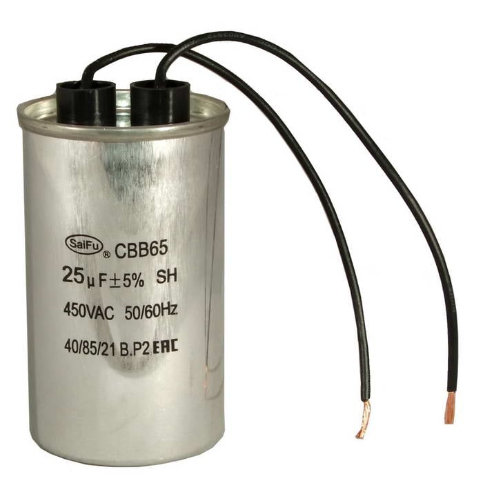 CBB65 25uF 450V WIRE (SAIFU)